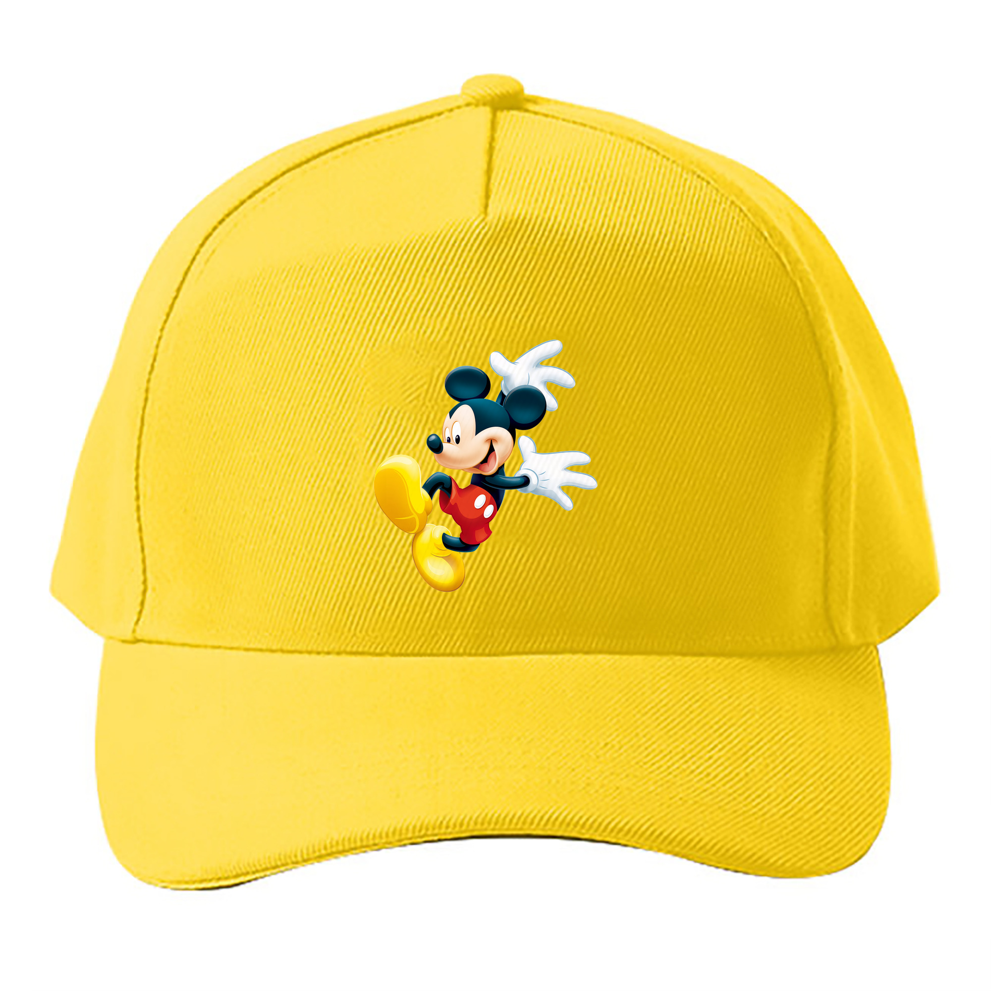 （画像用） ミッキーマウス Mickey Mouse ベースボールキャップ 綿100％ 男女兼用 帽子 スポーツ
